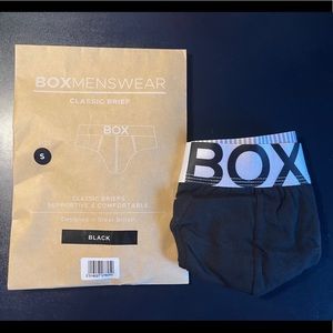 NWT BOX Menswear Black Brief